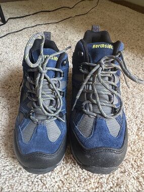 Northside Men's Navy and Gray Trail Boots